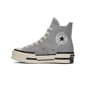 Grey Platform Converse